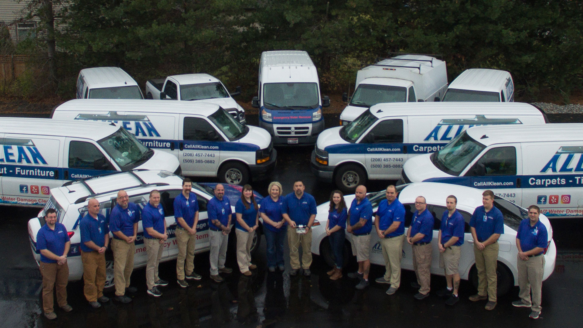 The Allklean Team - Water Damage Restoration and Carpet Cleaners
