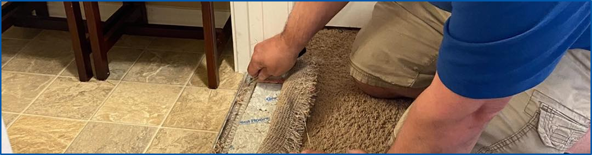 Carpet stretching and repair