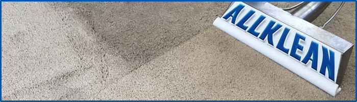 Carpet being cleaned